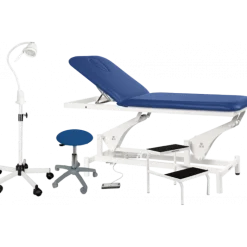 Ensemble de mobilier d'examen pour médecine générale (n°1) - Table d'examen électrique Ecopostural