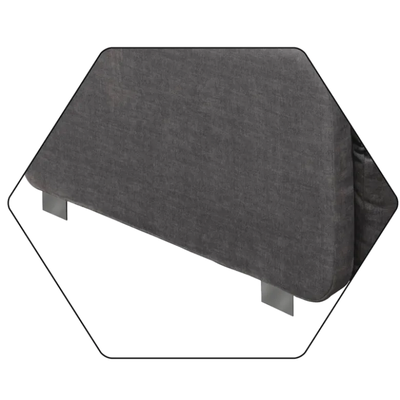 Ensemble de 4 pieds décoratifs pour fauteuil Innov'Sa Althéa'UP