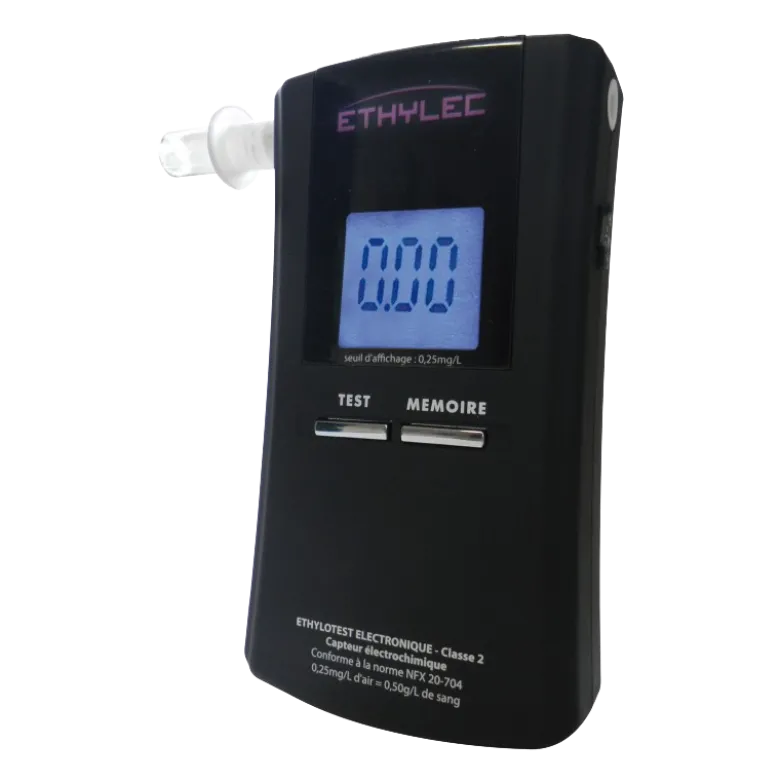 Ethylotest électronique Objectif Prévention Ethylec classe2