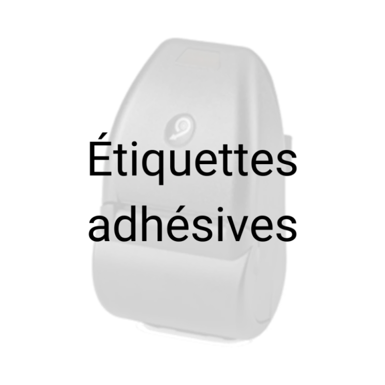 Etiquettes adhésives pour imprimante Print Set 2 Euronda (lot de 10 rouleaux)