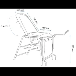Fauteuil de gynécologie fixe Vog Médical + marchepied