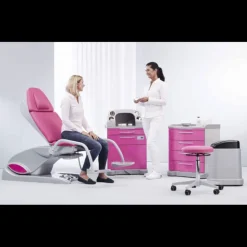 Fauteuil de gynécologie électrique Schmitz Arco-matic 300M (3 moteurs)