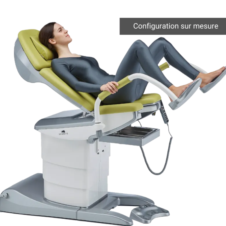 Fauteuil de gynécologie électrique Schmitz Medi-matic Série 115.9 (3 ou 4 moteurs)