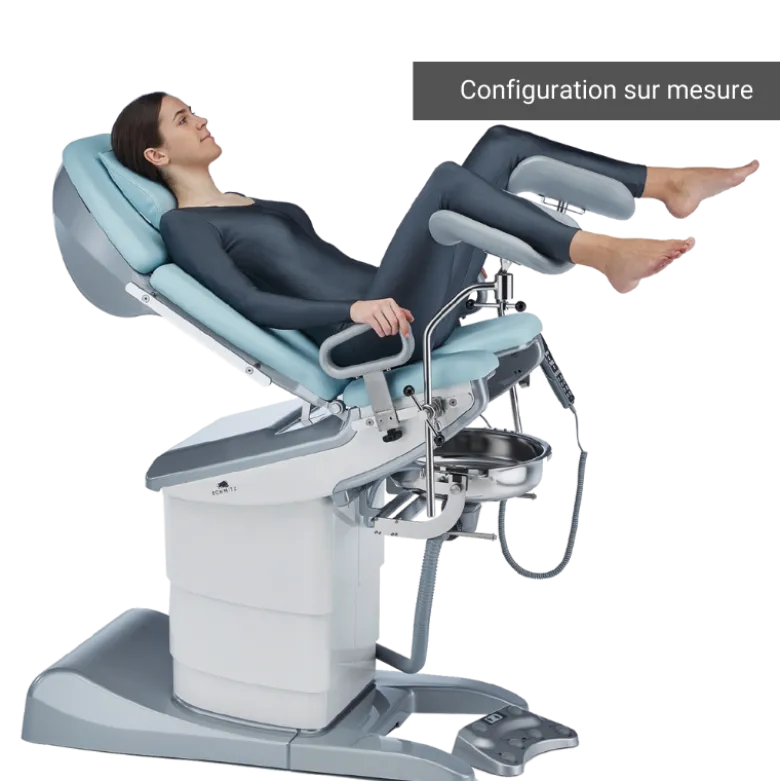 Fauteuil de gynécologie électrique Schmitz Medi-matic Série 115.9 (3 ou 4 moteurs)