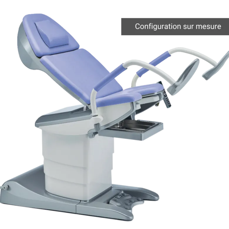 Fauteuil de gynécologie électrique Schmitz Medi-matic Série 115.9 (3 ou 4 moteurs)