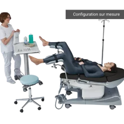 Fauteuil de gynécologie électrique Schmitz Medi-matic Série 115.9 (3 ou 4 moteurs)