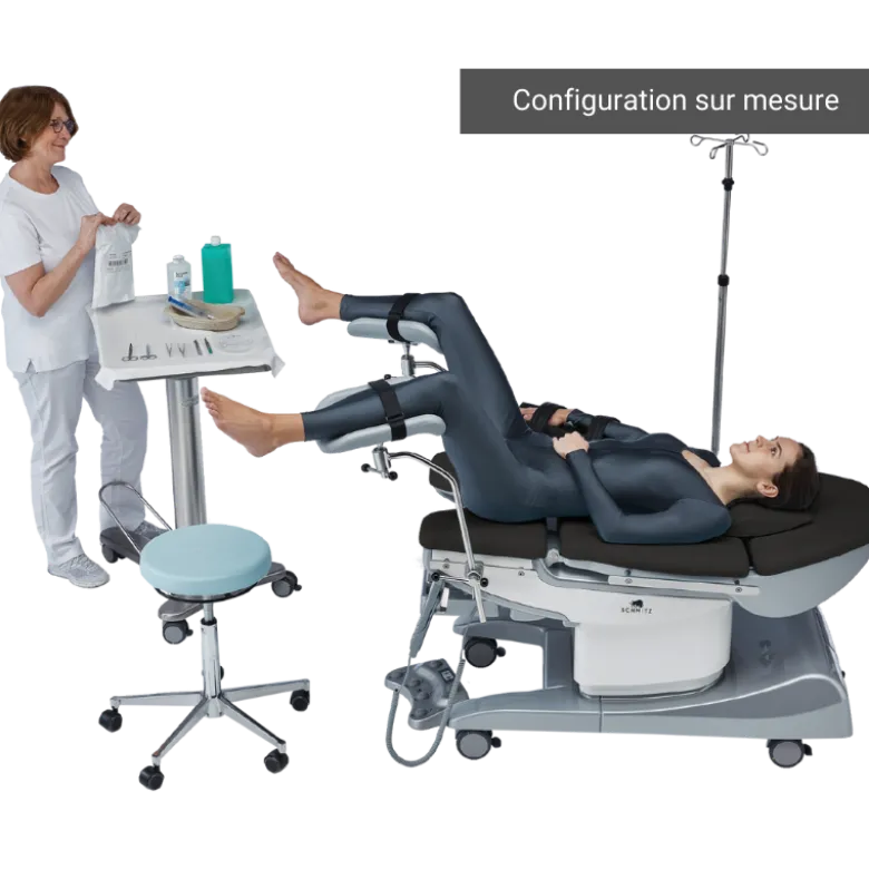Fauteuil de gynécologie électrique Schmitz Medi-matic Série 115.9 (3 ou 4 moteurs)
