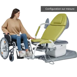 Fauteuil de gynécologie électrique Schmitz Medi-matic Série 115.9 (3 ou 4 moteurs)