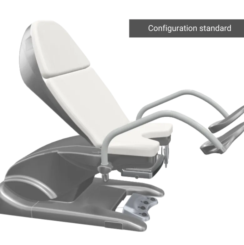 Fauteuil de gynécologie électrique Schmitz Arco-matic 200M (2 moteurs)