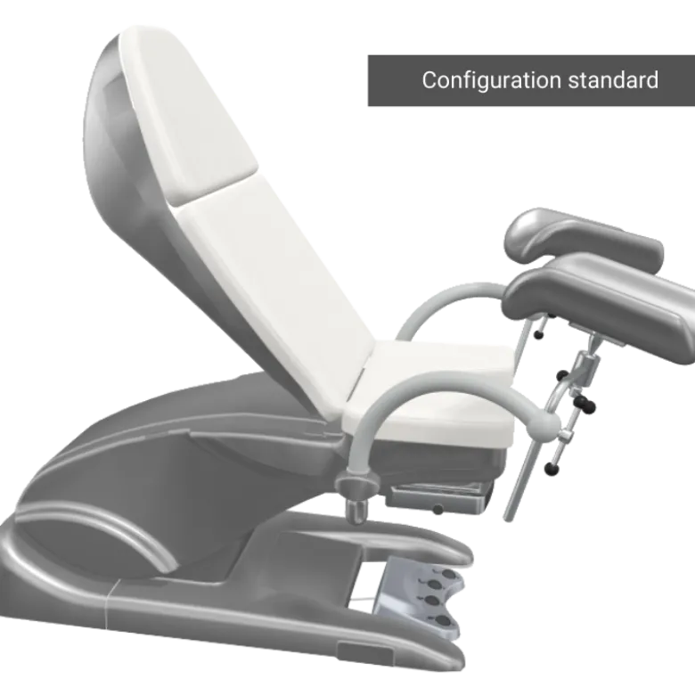 Fauteuil de gynécologie électrique Schmitz Arco-matic 200M (2 moteurs)