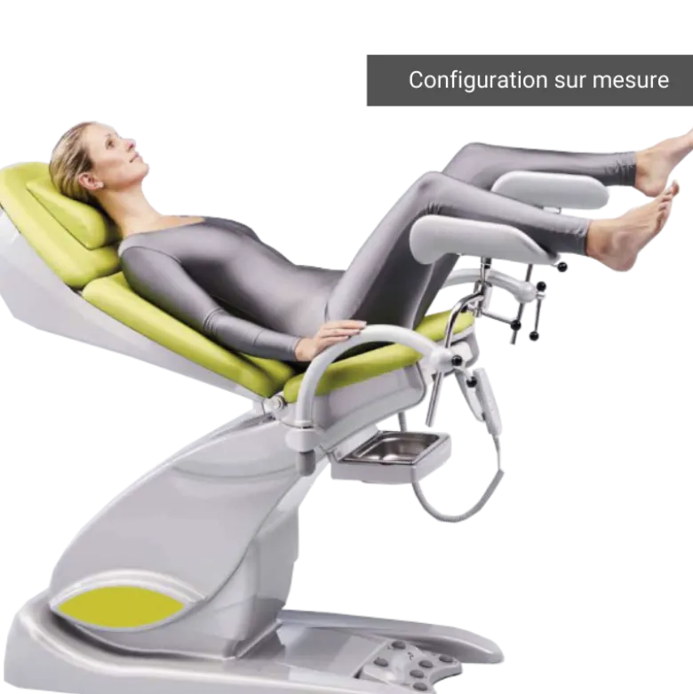 Fauteuil de gynécologie électrique Schmitz Arco-matic 200M (2 moteurs)