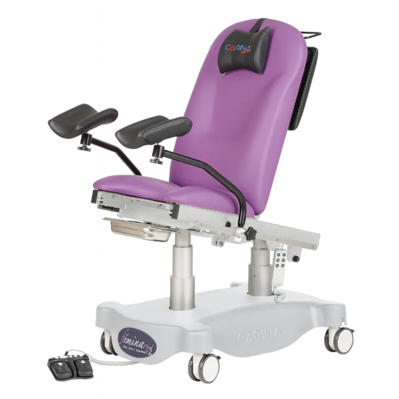 Fauteuil de gynécologie électrique Carina Femina (3 moteurs)