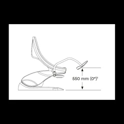 Fauteuil de gynécologie électrique Schmitz Arco 100M (1 moteur)