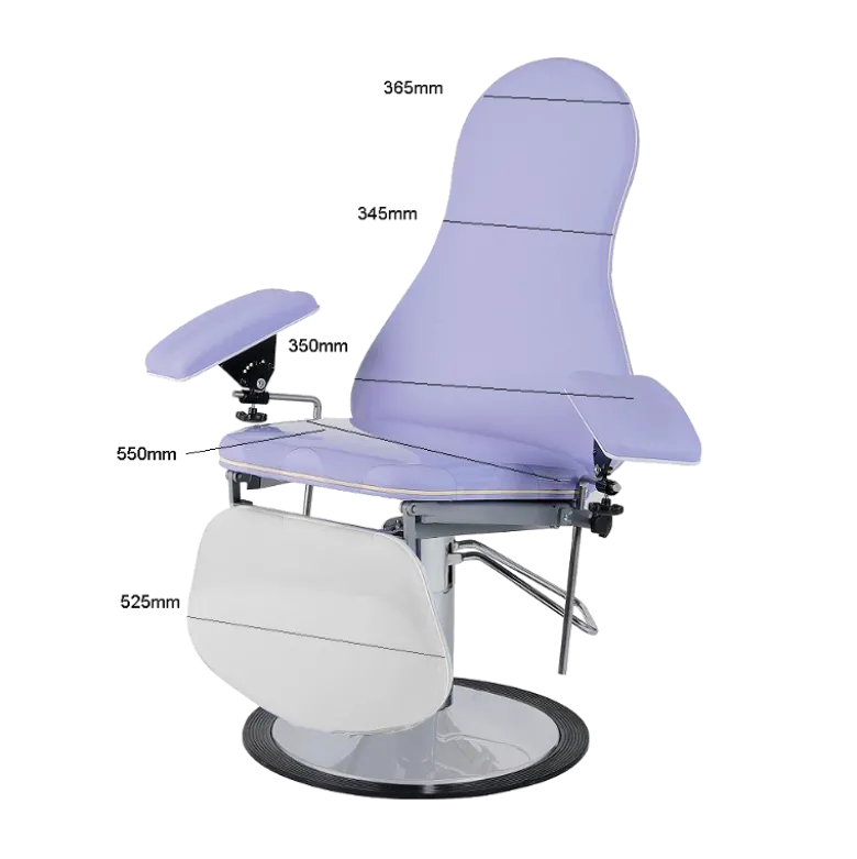 Fauteuil de prélèvement hydraulique Carina Luvia sur socle
