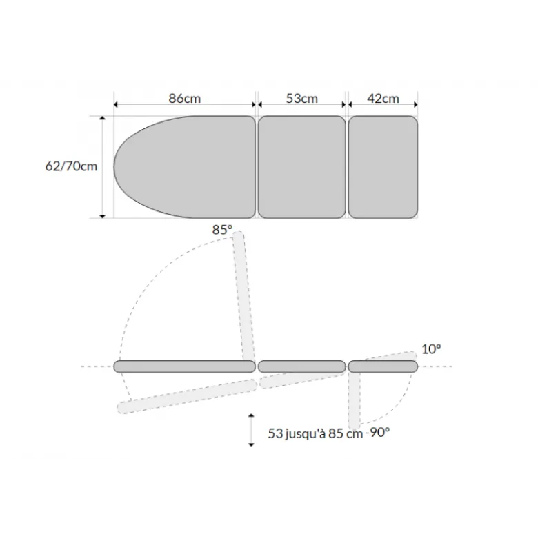 Fauteuil de prélèvement électrique Mobercas SE-1130-B-EXT