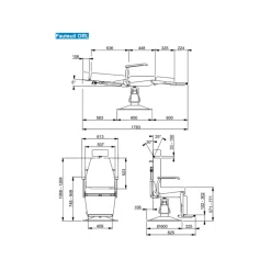 Fauteuil ORL hydraulique Promotal