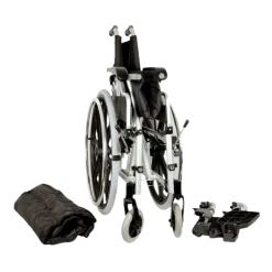 Fauteuil roulant Deluxe - assise 46 cm