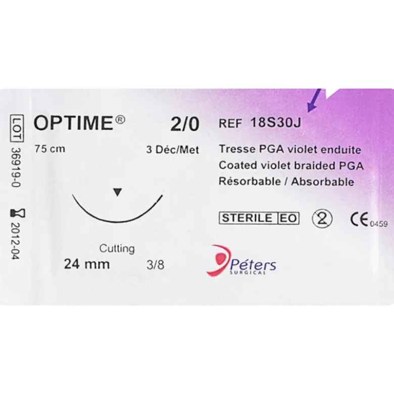 Fil de suture Optime à résorption normale (boite de 36)