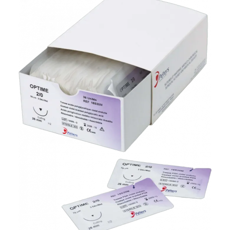 Fil de suture Optime à résorption normale (boite de 36)