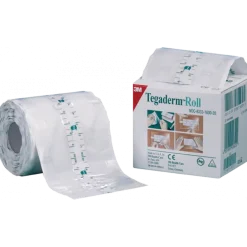 Film transparent adhésif non stérile 3M Tegaderm Roll (1 rouleau)