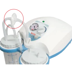 Filtre antibactérien et hydrophobe pour aspirateurs de mucosités Super Vega et Clinic Plus Gima (lot de 8)