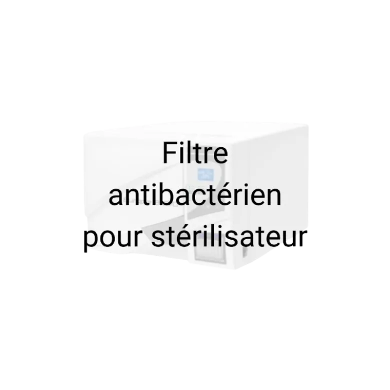 Filtre antibactérien pour stérilisateur autoclave