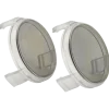 Filtres polarisants P2 de rechange pour oculaires pour Heine LoupeLight 2 et loupes HR (x2)