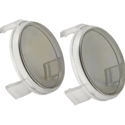 Filtres polarisants P2 de rechange pour oculaires pour Heine LoupeLight 2 et loupes HR (x2)