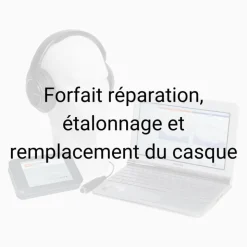 Forfait réparation, étalonnage et changement du casque pour audiomètre Electronica