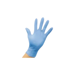 Gants d'examen nitrile Nitriskin Blue Evolution non poudrés non stériles (boite de 100)