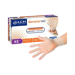 Gants d'examen vinyle non poudrés non stériles Sensinyl (boîte de 100)
