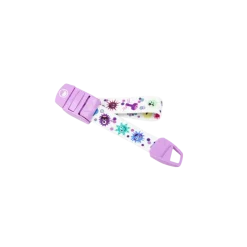 Garrot adulte multicolore à clip boucle plastique