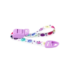 Garrot adulte multicolore à clip boucle plastique