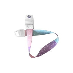 Garrot adulte multicolore à clip boucle plastique