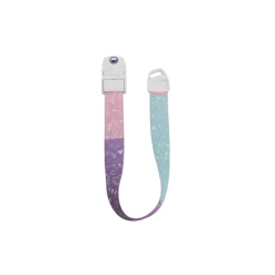 Garrot adulte multicolore à clip boucle plastique