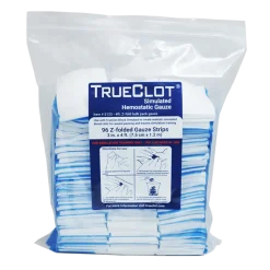 Gaze de formation TrueClot - Lot de 96