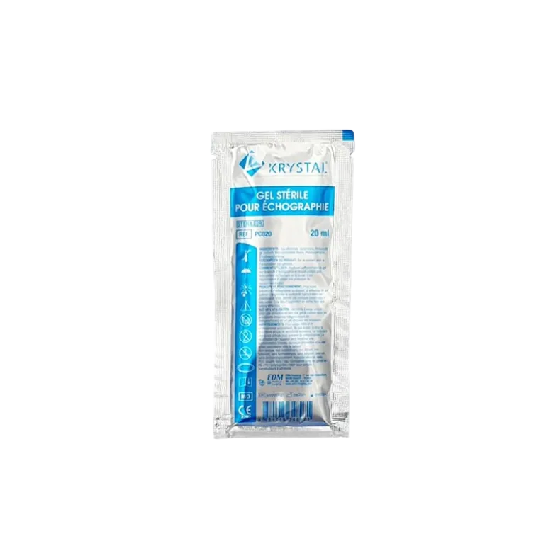 Gel échographique Krystal - stérile (48 sachets de 20ml)