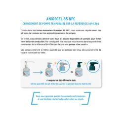 Gel hydroalcoolique Aniosgel 85 NPC