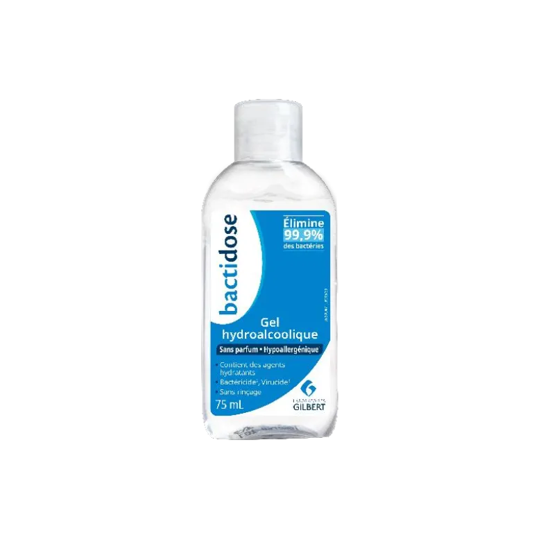 Gel hydroalcoolique Laboratoires Gilbert Bactidose