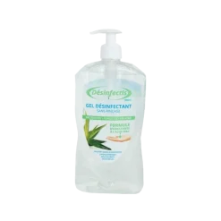 Gel hydroalcoolique à l'Aloe Vera Désinfectis