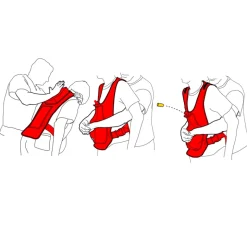 Gilet de formation au secours en cas d’étouffement Act+Fast 3B Scientific
