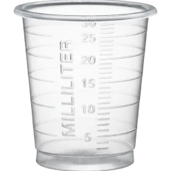 Gobelets médicamenteux gradués Abena (carton de 4800)