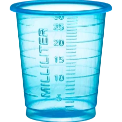 Gobelets médicamenteux gradués Abena (carton de 4800)