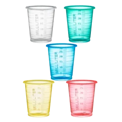 Gobelets médicamenteux gradués Abena (carton de 4800)