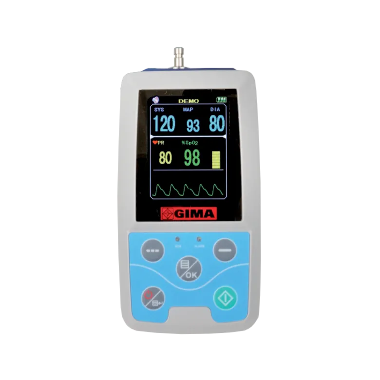 Holter Gima Pouls et ABPM (SpO2 en option) avec 3 brassards