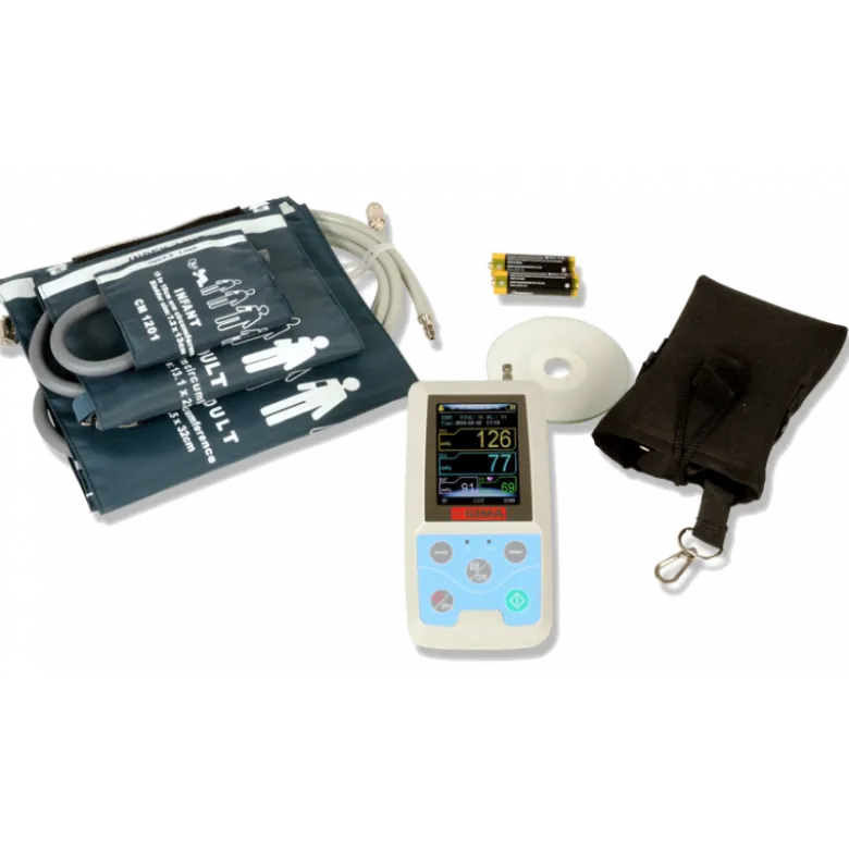 Holter Gima Pouls et ABPM (SpO2 en option) avec 3 brassards
