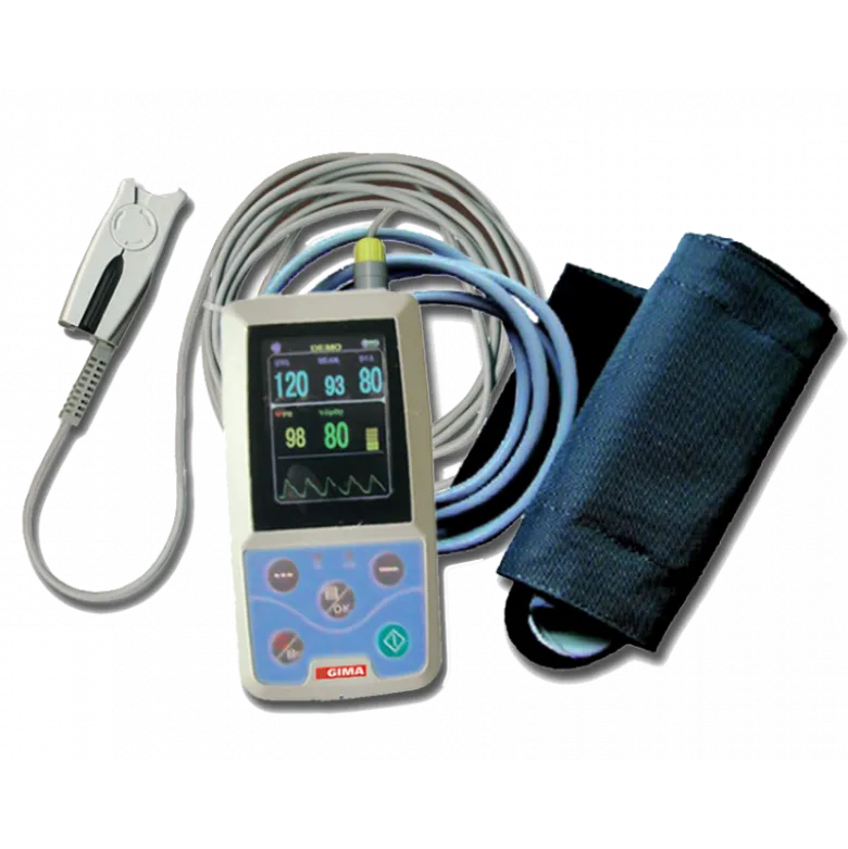 Holter Gima Pouls et ABPM (SpO2 en option) avec 3 brassards