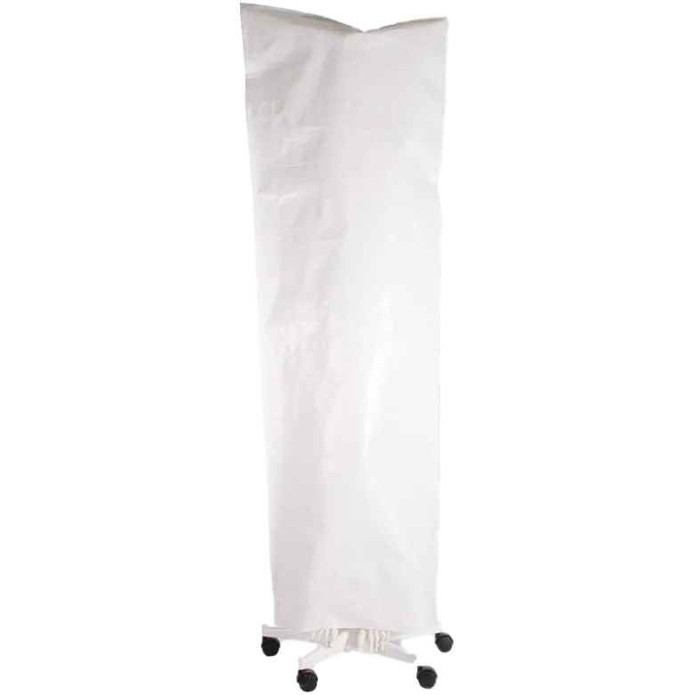Housse blanche antipoussière pour squelette