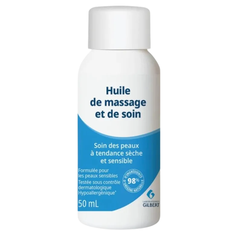 Huile de massage et de soins Gilbert (50 ml)