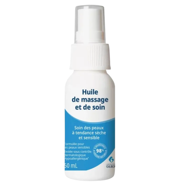 Huile de massage et de soins Gilbert (50 ml)